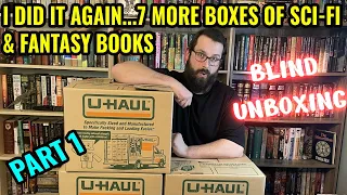 400 MORE SCI-FI & FANTASY BOOK BLIND UNBOXING, BIGGEST BOOK HAUL OF 2022!!! Part 1