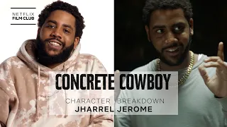 Jharrel Jerome on Working with Idris Elba and Caleb McLaughlin in Concrete Cowboy | Netflix