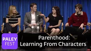 Parenthood - Mae Whitman, Peter Krause, and Dax Shepard Learn From Their Characters