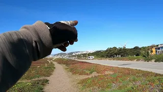 Ocean Beach San Francisco Adventures on a sunny day￼￼