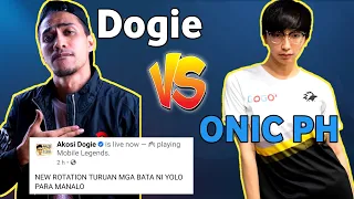 Kaja ni Dogie nakalaban Onic PH sa ranked game MAKAISA KAYA?