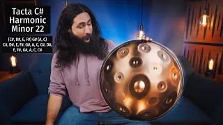 Crazy 22 Note Handpan!!! 🤪🤯 C# Harmonic Minor Tacta