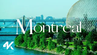 Montreal Scenic Relaxation 4K Drone Video 2022 - Montreal, Quebec, Canada