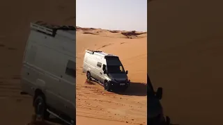 IVECO Daily 4x4 in the DESERT