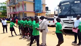 Bukedea Comprehensive School Flagged off Girls football Team to Ndejje University for  nationals