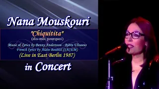 Nana Mouskouri in concert - "Chiquitita" (Feat. Constantin Dourountzis)