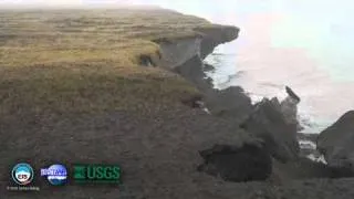 Arctic coastal erosion 2010