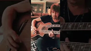 Richie Sambora playing Wanted Dead or Alive with double neck accoustic guitar 🎸