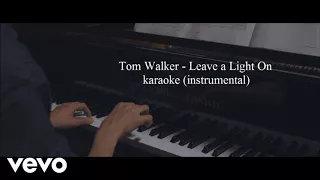 Tom Walker - Leave a Light On ( Karaoke, Profi, Minus, Acoustic)