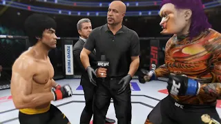 Bruce Lee vs. Big Cringe - EA Sports UFC 2 - Crazy UFC