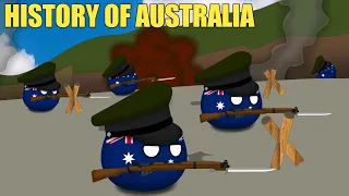 History of Australia 🇦🇺 Countryballs
