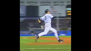 Derek Jeter Becomes Mr. November after hitting a walk off Homerun in Game 4 of the 2001 World Series