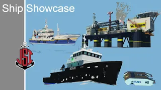 Ship Showcase JSI l Short Cinematic l Castoro Sei l Njord l SAAB Sabertooth ROV/AUV