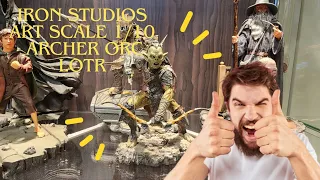 IRON STUDIOS 1/10 ARCHER ORC LORD OF THE RINGS UNBOXING