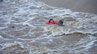 INCREDIBLE! Man Rescued From Drowning in Raging Texas Flood