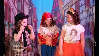 Спектакль Буратино - the performance of pinocchio