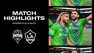 HIGHLIGHTS: Seattle Sounders FC vs. LA Galaxy | October 4, 2023