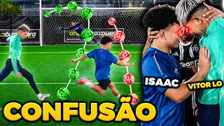 DESAFIO DA BOLA DA SORTE!! *DEU CONFUSÃO 😬 (VITOR x ISAAC)