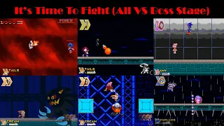 It's Time To Fight | Sally.Exe The Whisper of Soul (All VS Boss Stage)