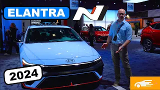 Is This More Than Just a Pretty Facelift? | 2024 Hyundai Elantra N (AutoLab First Look)