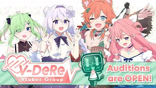 【 V-DERE 】AUDITIONS OPEN 💓