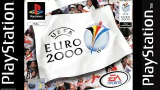 EURO 2000- Ps1 gameplay  -   England vs Georgia