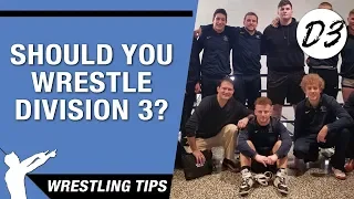 How Different is D3 Wrestling Compared to Division 1 & 2?