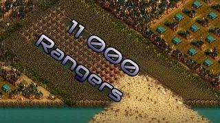 They are Billions - 11 000 Rangers - Custom map