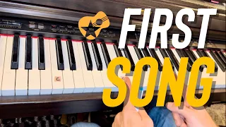 Learn 3 Simple Piano Chords & Play Your First Song (Country Song Teacher Piano)