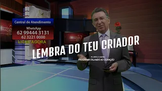 LEMBRA DO TEU CRIADOR | Programa Falando ao Coração | Pastor Gentil R. Oliveira.