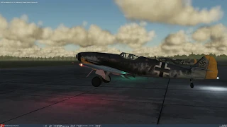 DCS 2.5.5 BF109K-4 Jagdflieger Campaign Mission 1 1440p 60FPS