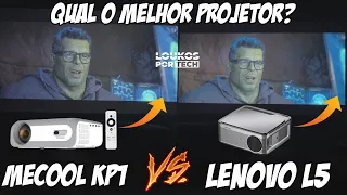 MECOOL KP1 vs LENOVO L5 - QUAL O MELHOR PROJETOR FULL HD CUSTO BENEFICIO DO MOMENTO?