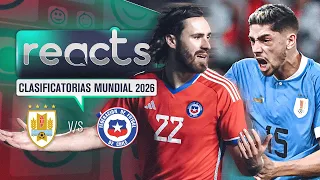 URUGUAY 🇺🇾 vs 🇨🇱 CHILE | CLASIFICATORIAS 2026 🔴⚽ EN VIVO