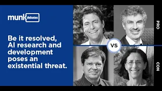 Munk Debate on Artificial Intelligence | Bengio & Tegmark vs. Mitchell & LeCun