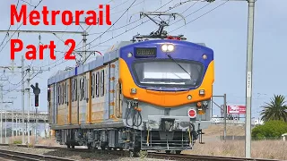 METRORAIL Cape Town 2016-2020 Compilation Part 2 Metro Trains Video clips | Train South Africa