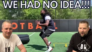 British Guys AMAZED by NFL Training Techniques!