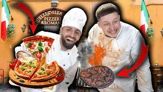 WER MACHT DIE BESSERE PIZZA endet IN KATASTROPHE | Jordan & Semih