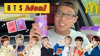 THE BTS McDonald’s Meal Review & Unboxing | Special Dipping Sauces from KOREA for BTS ARMY!