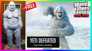 UNLOCK Rare Yeti Outfit, NEW Christmas Event, XMAS Gameplay, GTA 5 Chop Shop DLC (GTA Online Update)