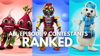 Episode 9 All Contestants Ranked | Season 11 | The Masked Singer