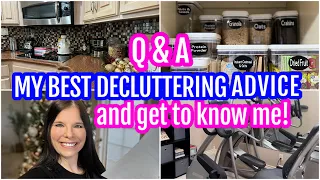 DECLUTTERING TIPS | GET TO KNOW ME #tipsandtricks #homeorganizingideas #decluttering #declutter