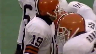 1987 Cleveland Browns at Pittsburgh Steelers Week 16 Football Game