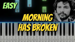 morning has broken in c on piano - easy!