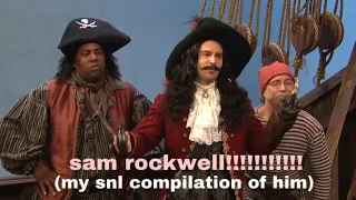 my favorite sam rockwell snl moments