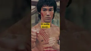 La increíble fuerza de Bruce Lee (Su fuerza estaba en su cerebro) 🤔👊🏻 #Shorts