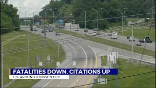 Fewer fatalities, increased citations through I-26 initiative