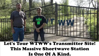 My visit to WTWW. A MASSIVE Shortwave Station!  Part 1: A Tour Of The Transmitter Site.