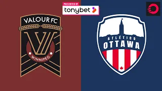 HIGHLIGHTS: Valour FC vs. Atletico Ottawa (August 18, 2023) | Presented By tonybet