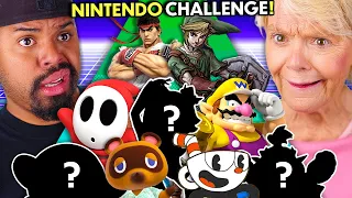 Guess The Nintendo Character Described By Elders! | React