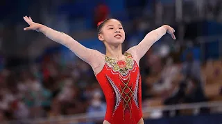 The Most Difficult Beam Routine in the World   Olympic Champion Guan Chenchen 🥇